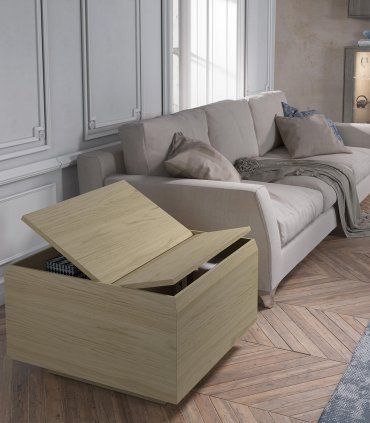 Mesa de rincón moderna Cabin en Ámbar Muebles