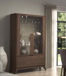 Vitrina moderna Carlen en Ámbar Muebles