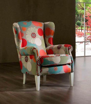 Sillón orejero clásico Eddie