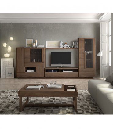 Mesa de centro elevable Carlen, salón