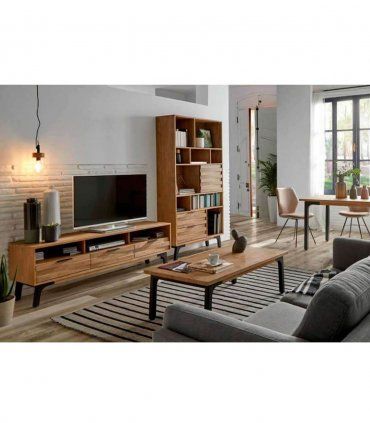 Ambiente del salón nórdico Nauel