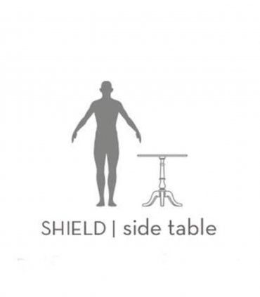 Mesa auxiliar Shield de Boca do Lobo