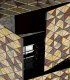 Aparador contenedor Pixel Anodized de Boca Do Lobo, detalle