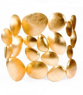 Biombo Gold acabado oro