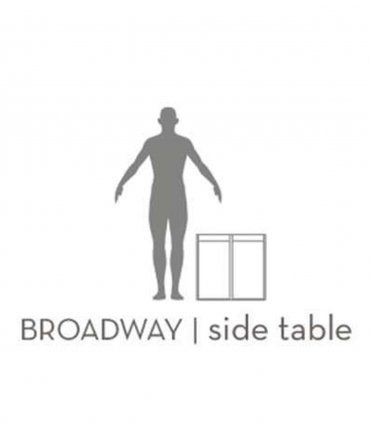 Mesa velador Broadway de Boca do Lobo, proporción