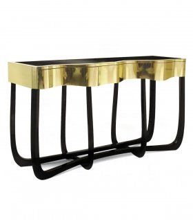 Consola contemporánea Sinuous de Boca do Lobo