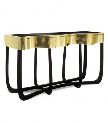 Consola contemporánea Sinuous de Boca do Lobo