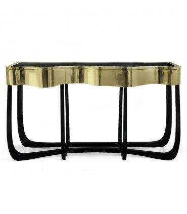 Consola contemporánea Sinuous de Boca do Lobo