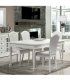 Comedor clásico blanco Bari