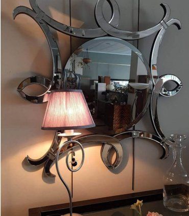 Espejo Moderno De Cristal Orleans
