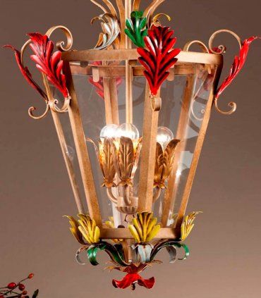 Farol de forja clásico Orugen