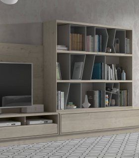 Modular TV moderna Vayen, vista