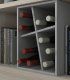 Modular TV moderna Vayen, botellero