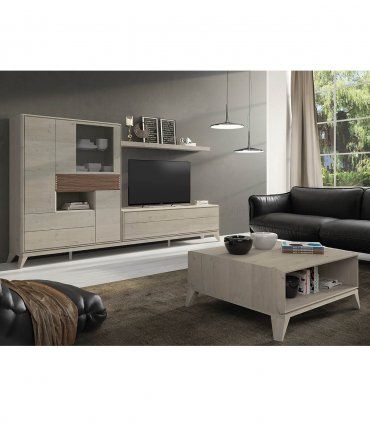 Mueble modular TV moderno Alamen, salón