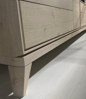 Mueble modular TV moderno Alamen, detalle
