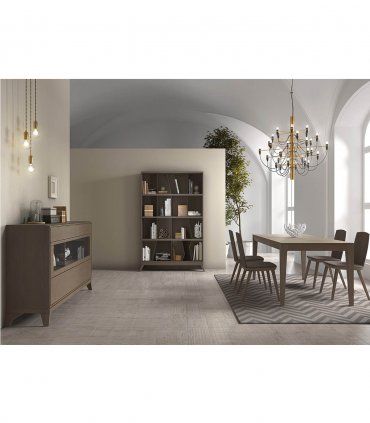 Librería moderna Loray en Ámbar Muebles