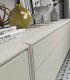 Salón TV moderno Harris, detalle