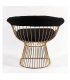 Silla moderna rosada Platner