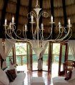 Lámpara clásica 10 luces Ánder