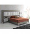 Dormitorio moderno tapizado Melvin