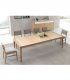 Mesa de comedor extensible Melvin