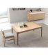 Mesa de comedor extensible Melvin