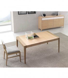 Mesa de comedor extensible Melvin