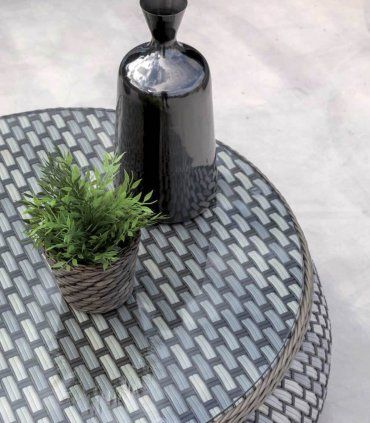 Salón para jardín Sansai, mesa