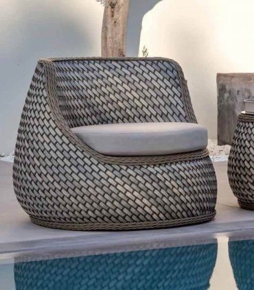 Salón para jardín Sansai, sillón