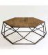 Mesa de centro industrial Morka