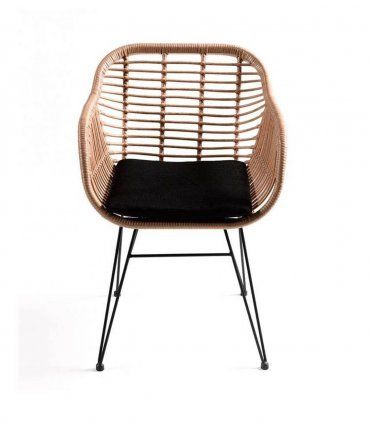 Silla de ratán Wolman