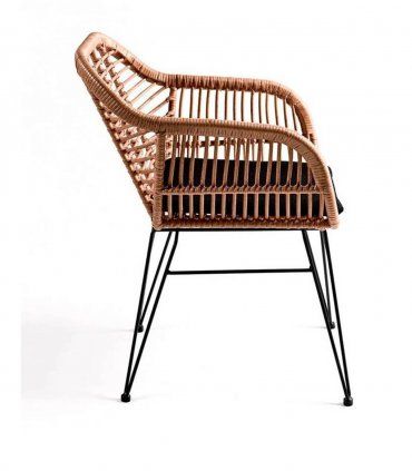 Silla de ratán Wolman