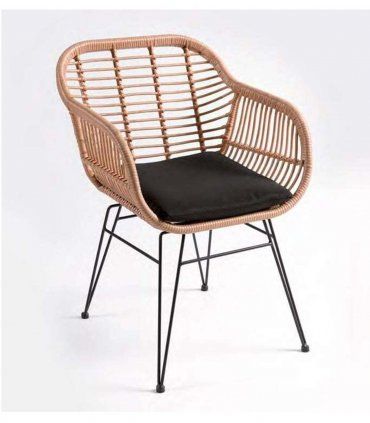 Silla de ratán Wolman
