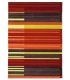 Alfombra moderna Colour Code roja
