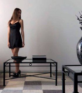 Mesa de centro de forja Selima