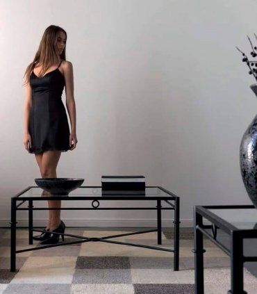 Mesa de centro de forja Selima