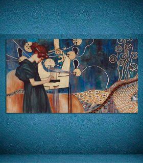Cuadro La Poesía de Klimt