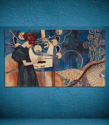 Cuadro La Poesía de Klimt