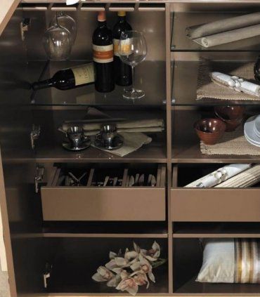 Mueble Bar Moderno Keu, detalle