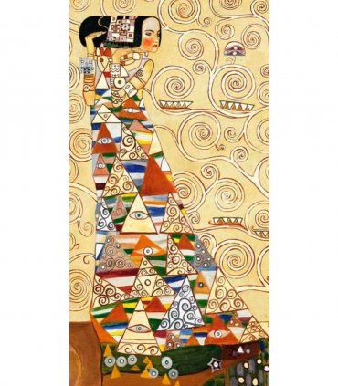 Cuadro La Espera de Klimt