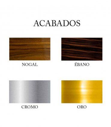 Mesa de centro moderna Braden, acabados