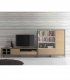 Mueble TV librería Melvin