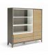 Mueble TV librería Melvin