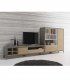Mueble TV librería Melvin