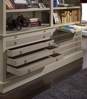 Estantería clásica Neptuno, cajones