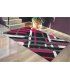 Alfombra Moderna Harley Fucsia de Ámbar Muebles