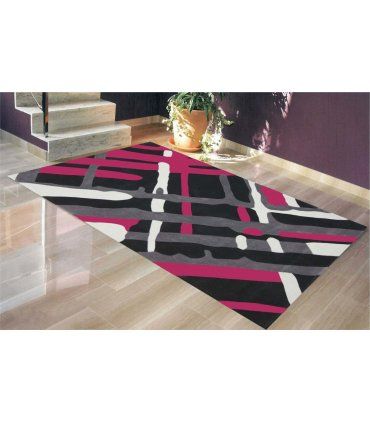 Alfombra Moderna Harley Fucsia de Ámbar Muebles