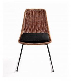Silla de rattán para exterior Ebrima