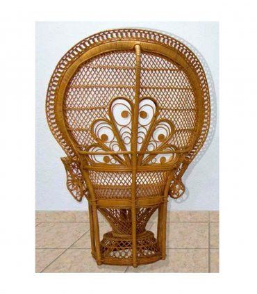 Sillón de mimbre Emmanuelle