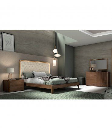 Cómoda contemporánea 3 cajones Galaxy, dormitorio